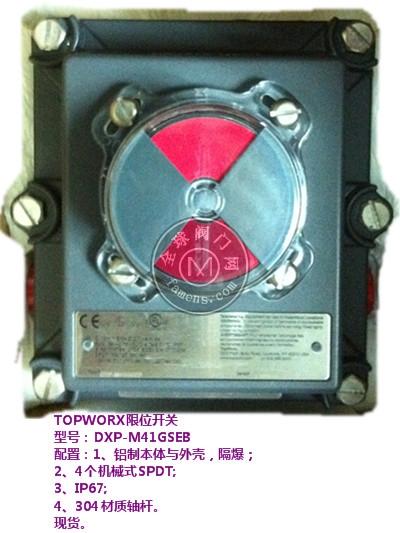 TOPWORX限位開(kāi)關(guān)DXP-M41GSEB